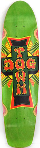 Dogtown Cross Logo Assorted Veneers Shaped Deck 7.75 X 30.25