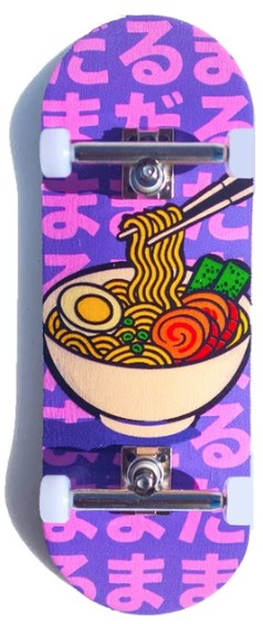 Lc Boards Snack Series Ramen Foam Griptape Fingerboard Complete 98 X 34