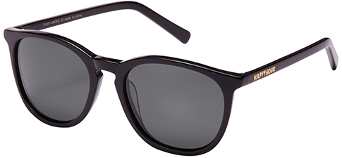 Happy Hour Flap Jack Black Premium Sunglasses