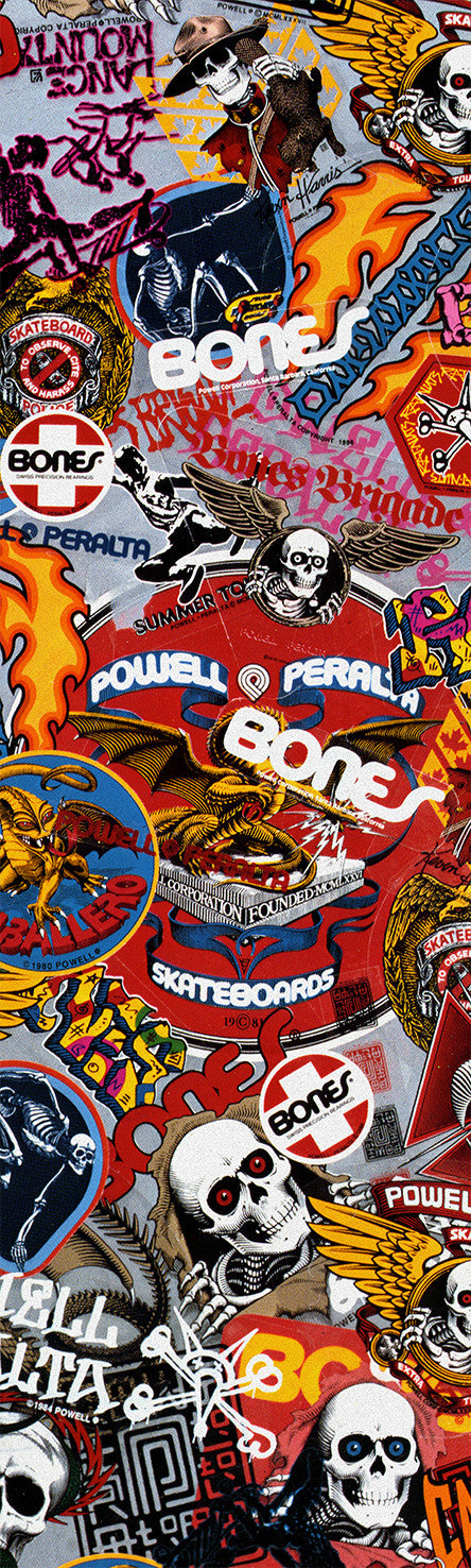 Powell Peralta  9" X 33" OG Stickers Sheet
