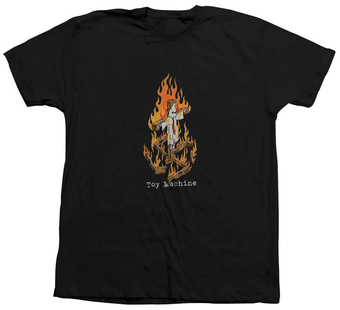 Toy Machine Charred Cross II Black Tee