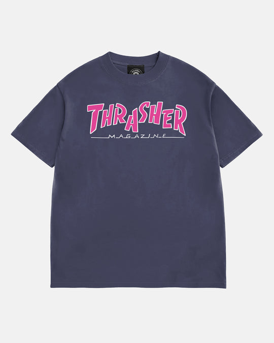Thrasher Parra Mag Vintage Navy Tee