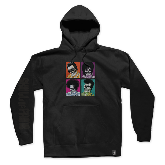 Girl Skull Of Fame Squad Black Hoodie