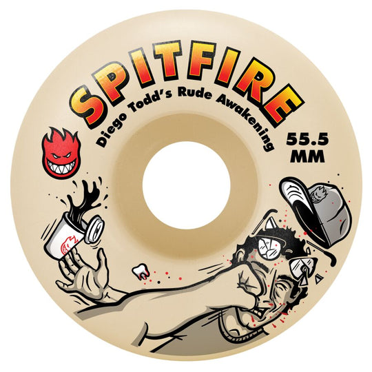 Spitfire Formula Four Diego Todd Rude Awakening Classic 53.5MM 99D (Set of 4)