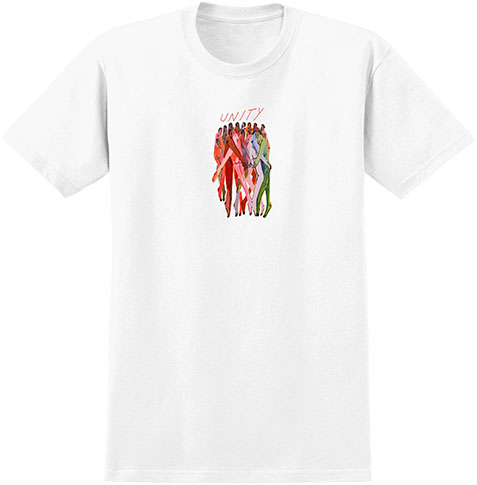 Unity Big Hug White Tee
