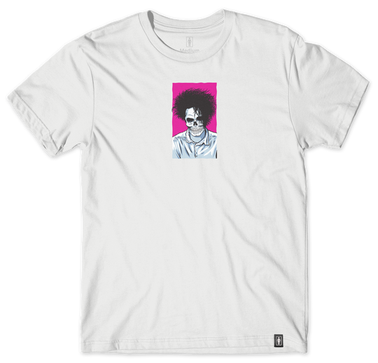 Girl Skull Of Fame Smith Skull White/Pink Tee