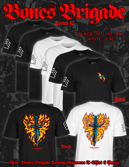 Powell Bones Brigade Guerrero Tee 6-PACK