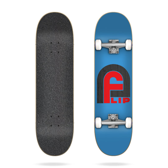 Flip Gate Logo Blue Complete 7.87