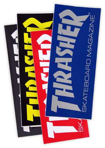 Thrasher Skate Mag Med Sticker 2.5" X 6"