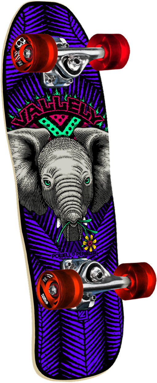 Powell Vallely Baby Elephant Purple Cruiser Complete 8.0 X 26.0