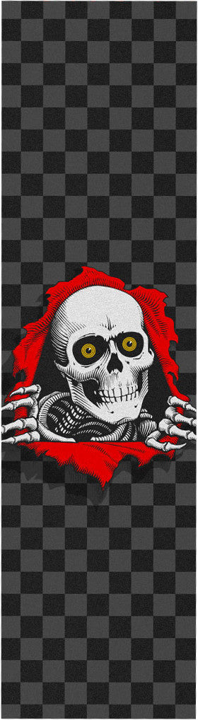 Powell Peralta  9" X 33" Ripper Checker Black Sheet