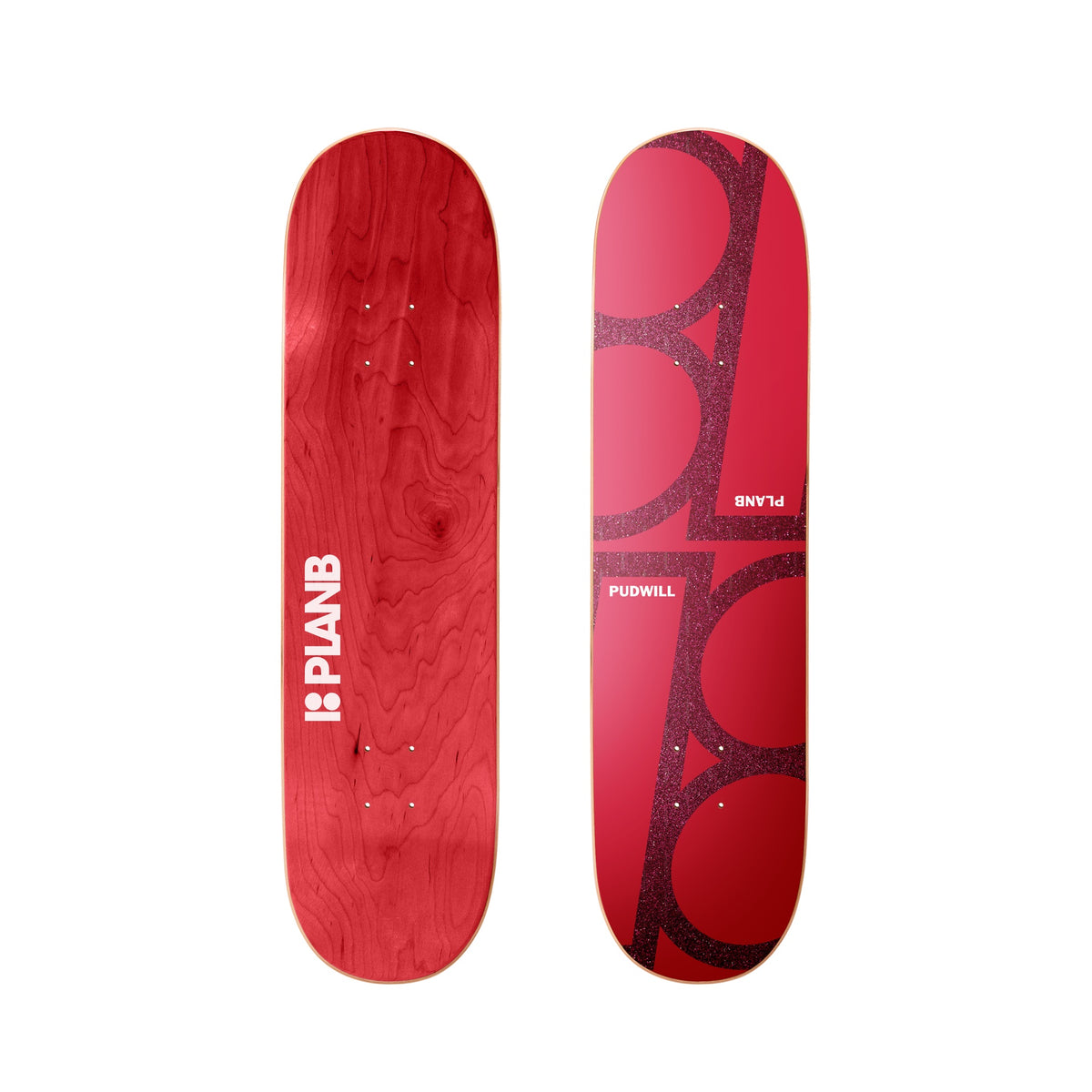 Plan B Pudwill Monochrome Twin Tail Deck 8.25