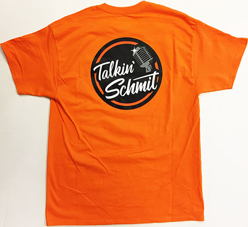 Talkin' Schmit Triple OG Orange Tee