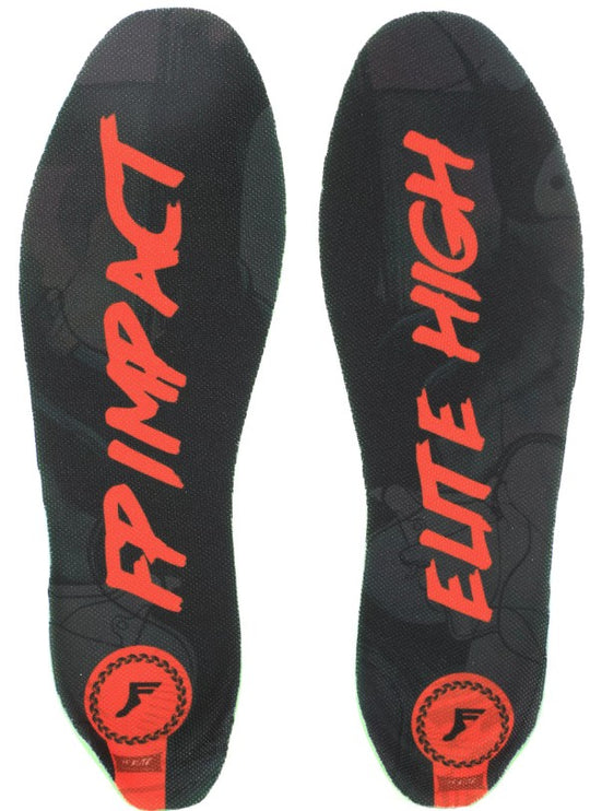 Footprint Kingfoam Elite Quantum Heel Sport Red High 5MM TOE/10MM Heel Insoles Medium (5-10.5)
