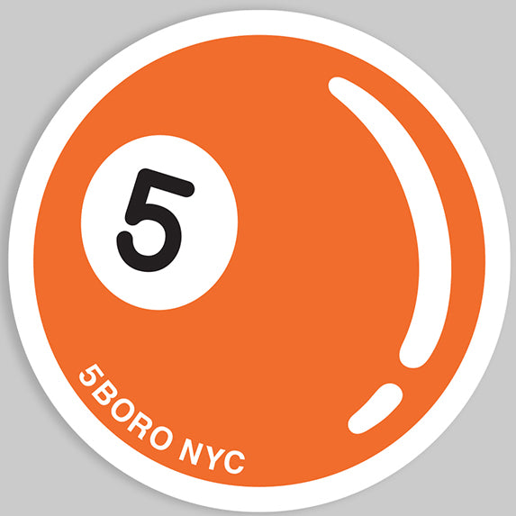 5boro 5BALL Sticker