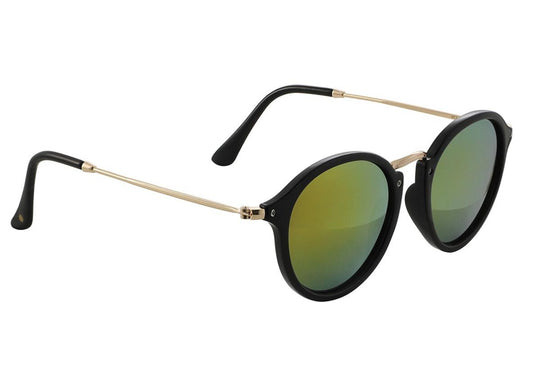 Glassy Klein Black/Red Mirror Polarized Sunglasses