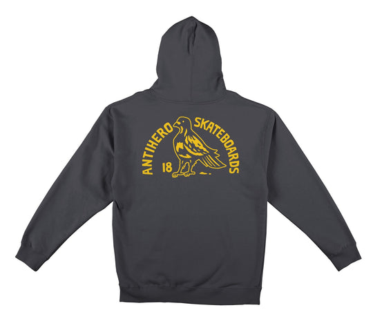 Anti-Hero Clubhouse Charcoal/Yellow Hoodie