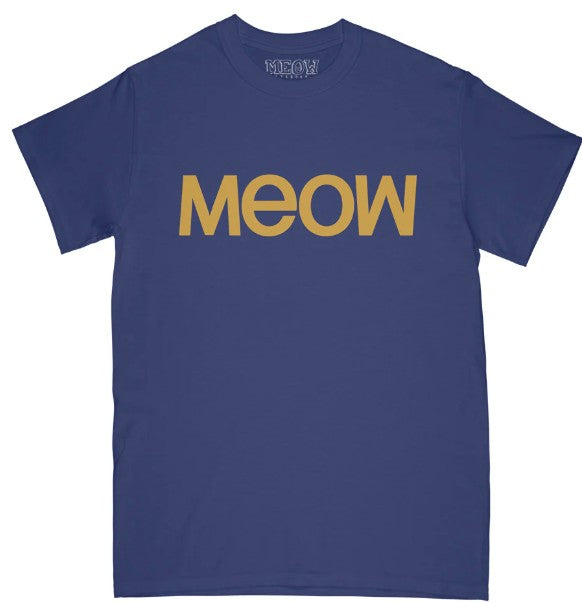 Meow Metric Metro Blue Tee