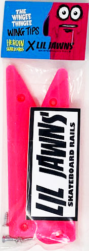 Lil Jawns X Heroin Wingee Thingee Wing Tips Pink