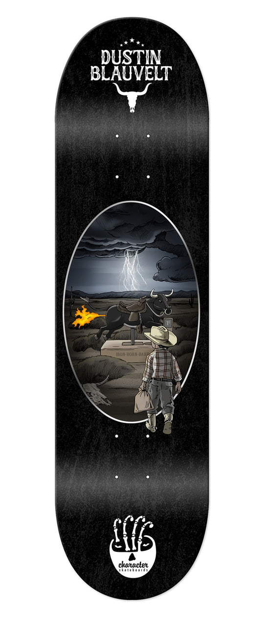 Character Dustin Blauvelt Iron Horn Hank Deck 8.50