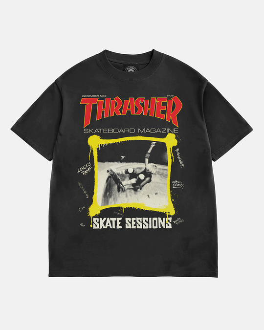 Thrasher December 1983 Vintage Black Tee