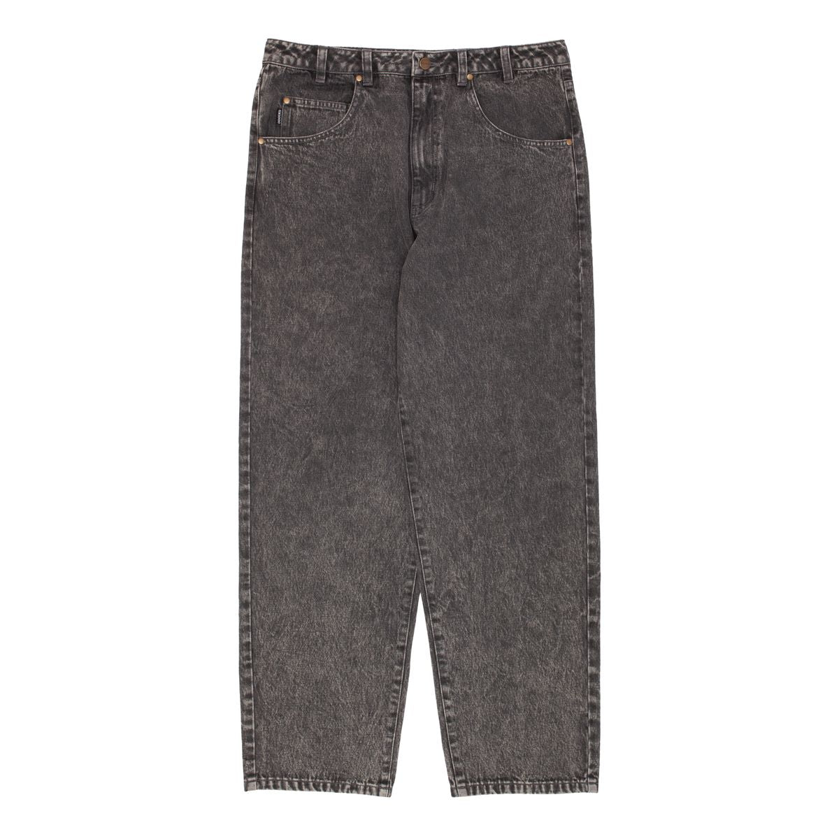 GX1000 Baggy Charcoal Distressed Pants