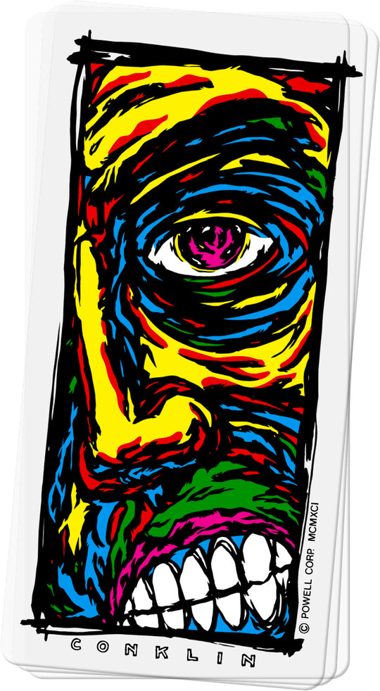 Powell Lance Conklin Face Sticker