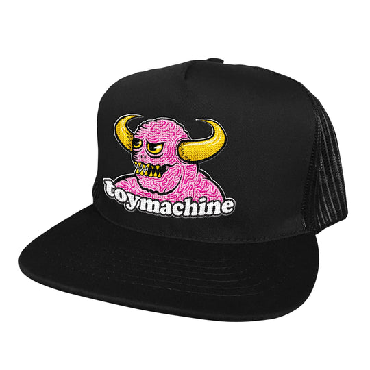 Toy Machine Brain Monster Mesh Hat Black