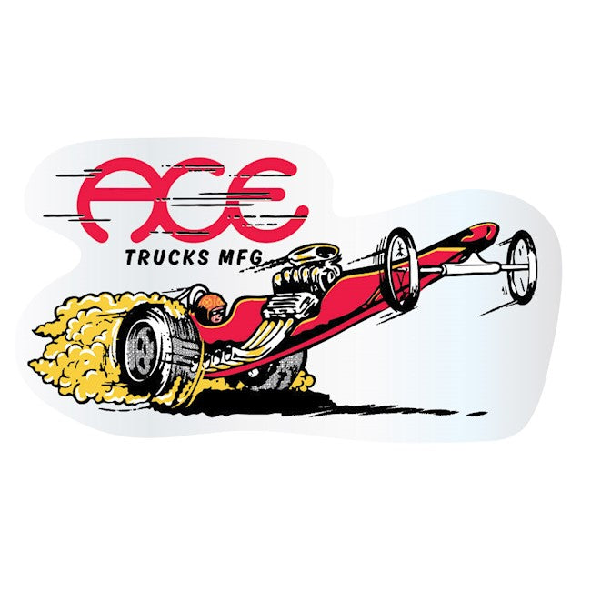 Ace Dragster 5" Sticker