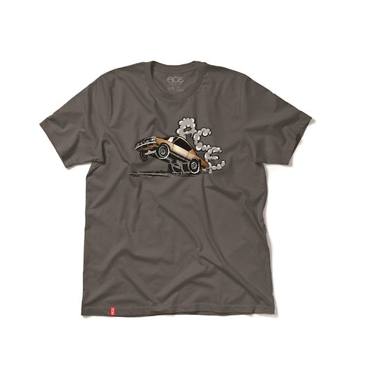 Ace Burnout Charcoal Tee