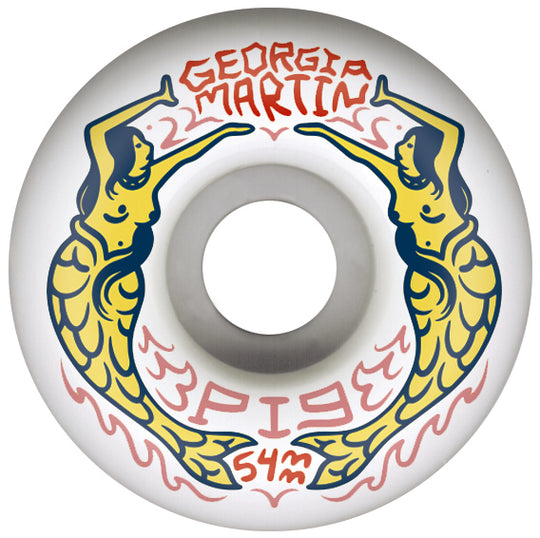 Pig Georgia Martin Mermaids 54MM 99A (Set of 4)