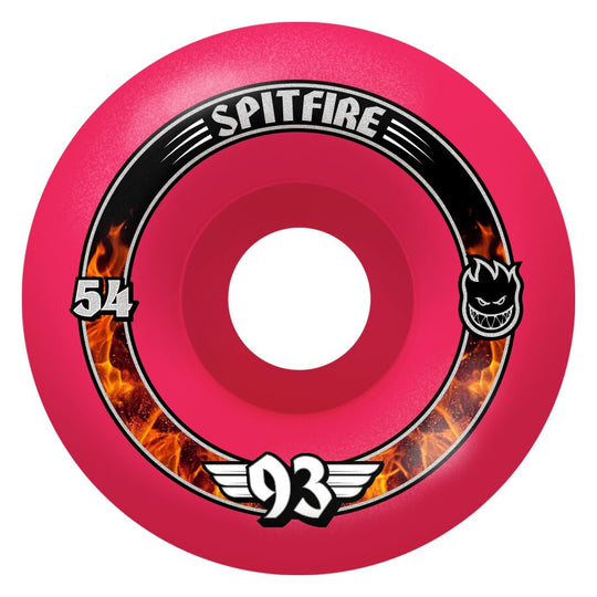 Spitfire Formula Four Radials Pink 54MM 93D (Set of 4)