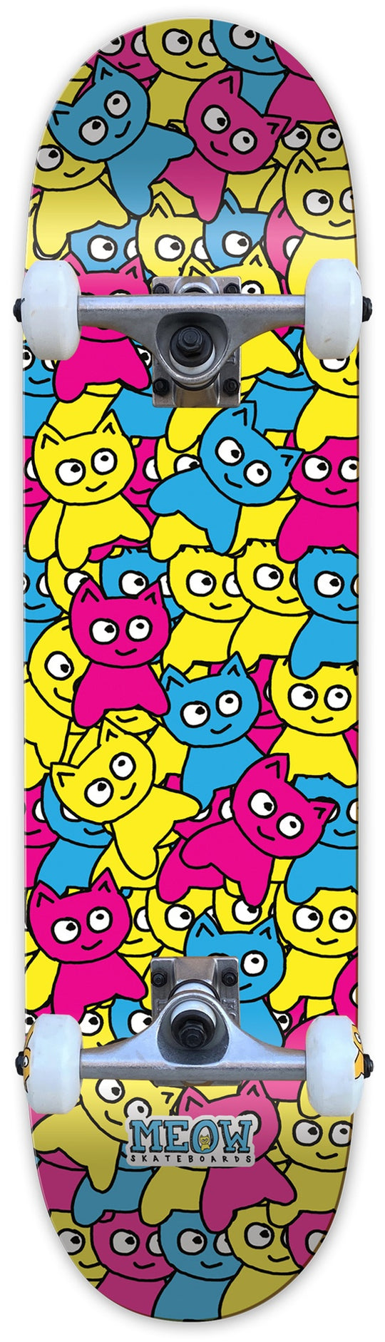 Meow Sticker Pile Cmyk Multi Complete 7.75