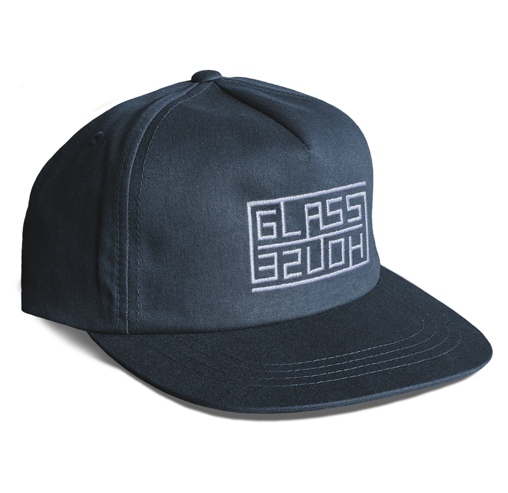 Glass House Maze 5 Panel Hat Navy