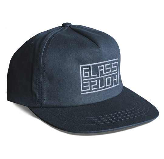 Glass House Maze 5 Panel Hat Navy