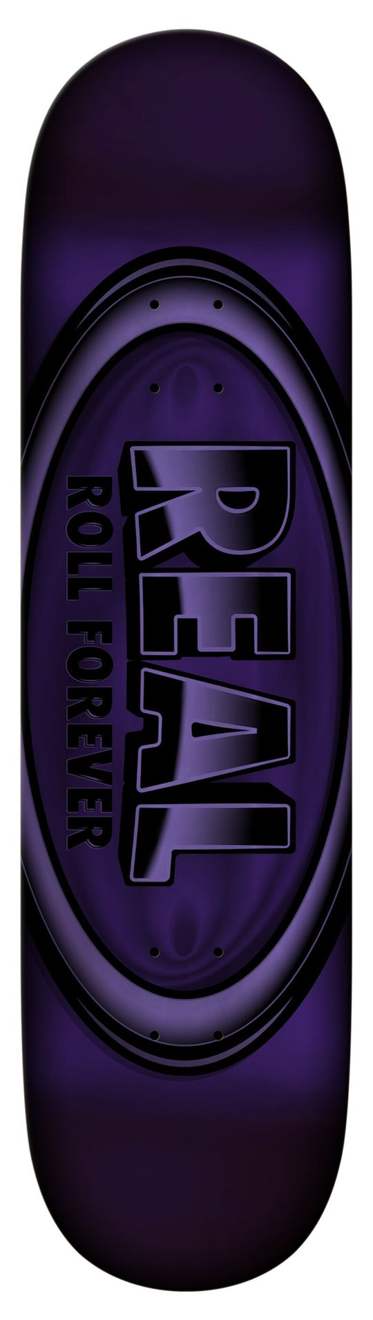 Real Team Dbx Oval Purple Foil Deck 8.38