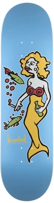 Krooked Team Mermaid Light Blue Dbx Deck 8.38