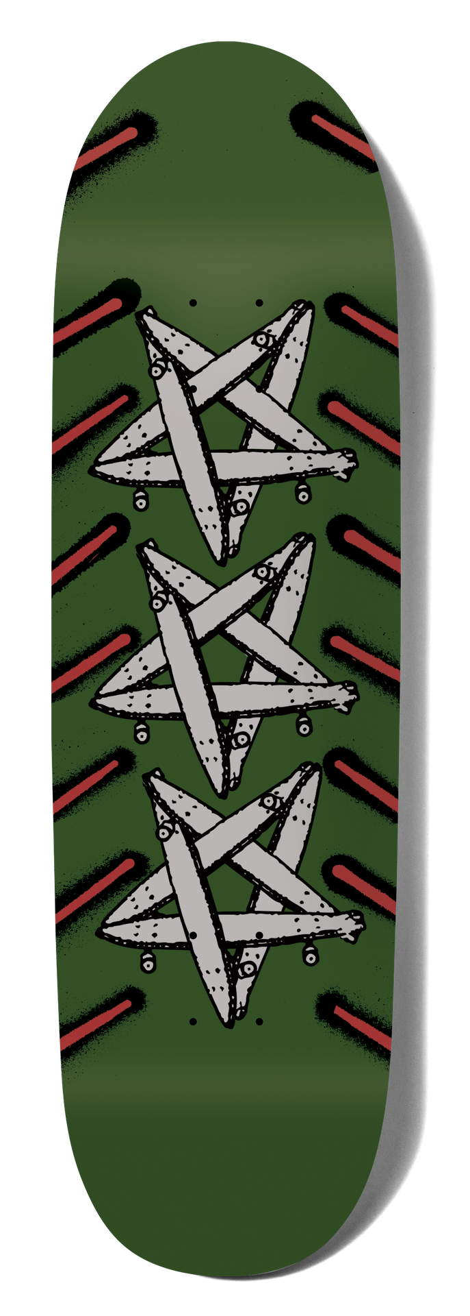 Crailtap Crailagram Army Shaped Deck 9.0