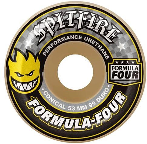 Spitfire Formula Four Conical 53MM 99D (Set of 4)