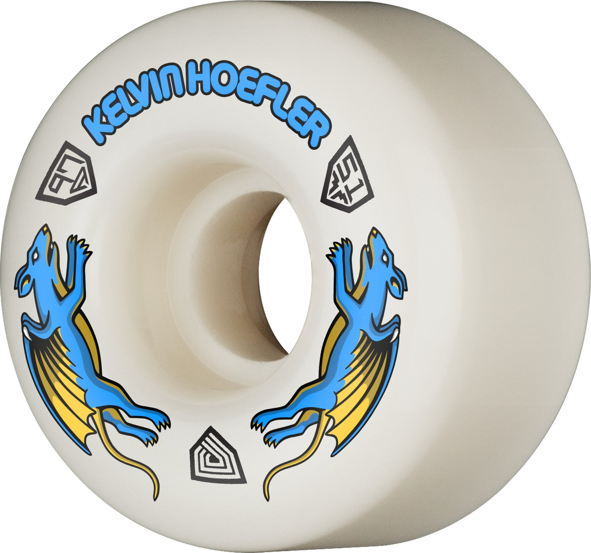 Powell Dragon Formula Blue Kelvin Hoefler AV1 51MM X 31MM 97A (Set of 4)