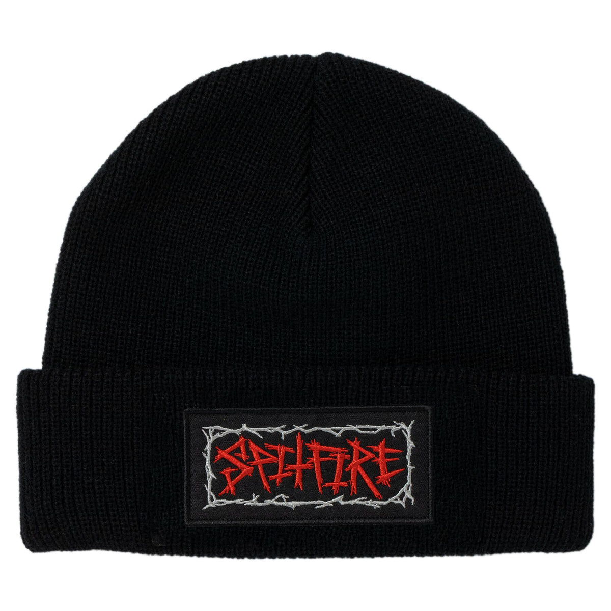 Spitfire Gas Mask Script Beanie Black