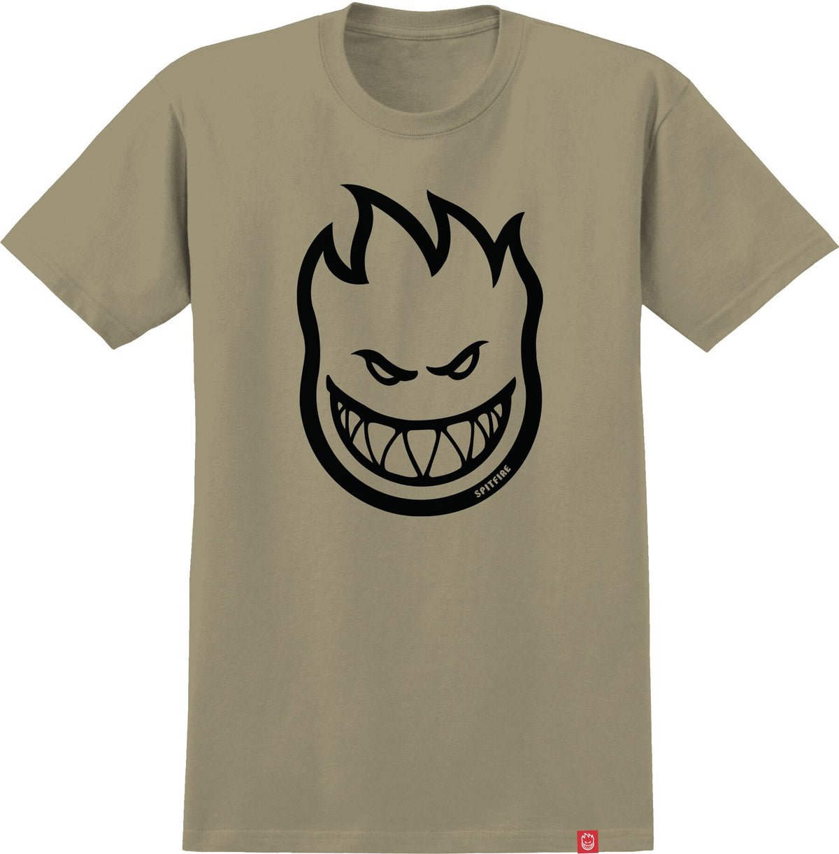 Spitfire Bighead Sand/Black Tee