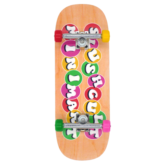 Slushcult Grom Series Bounce Foam Griptape Fingerboard Complete 34 X 98