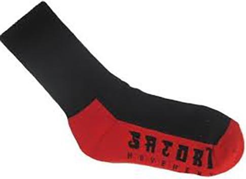 Satori Half Link Crew Hemp Socks Black