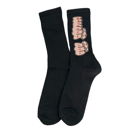 Toy Machine Fists Socks Black
