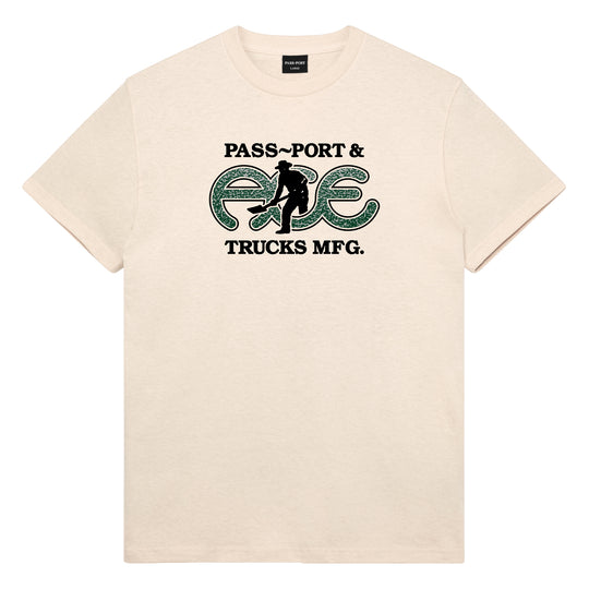 Ace X Pass~port Hammertone Natural Tee
