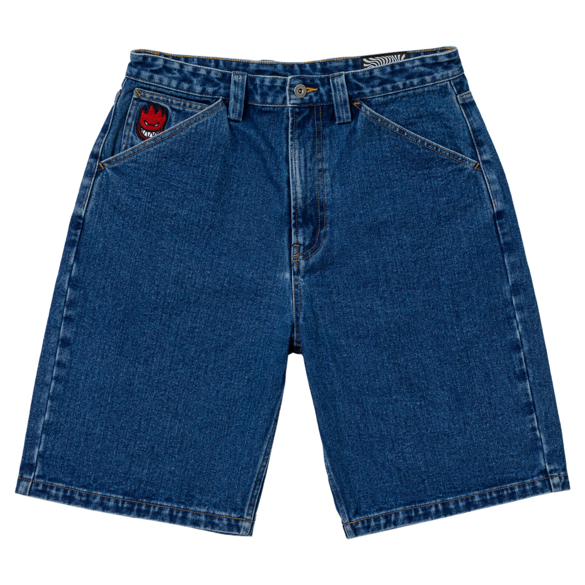Spitfire Bighead Fill Denim Stone Wash Shorts