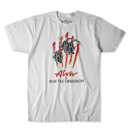 Alva X Blue Tile Obsession White Tee