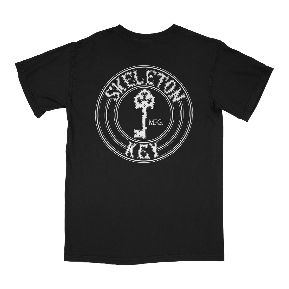 Skeleton Key OG Circle Logo Premium Black Tee