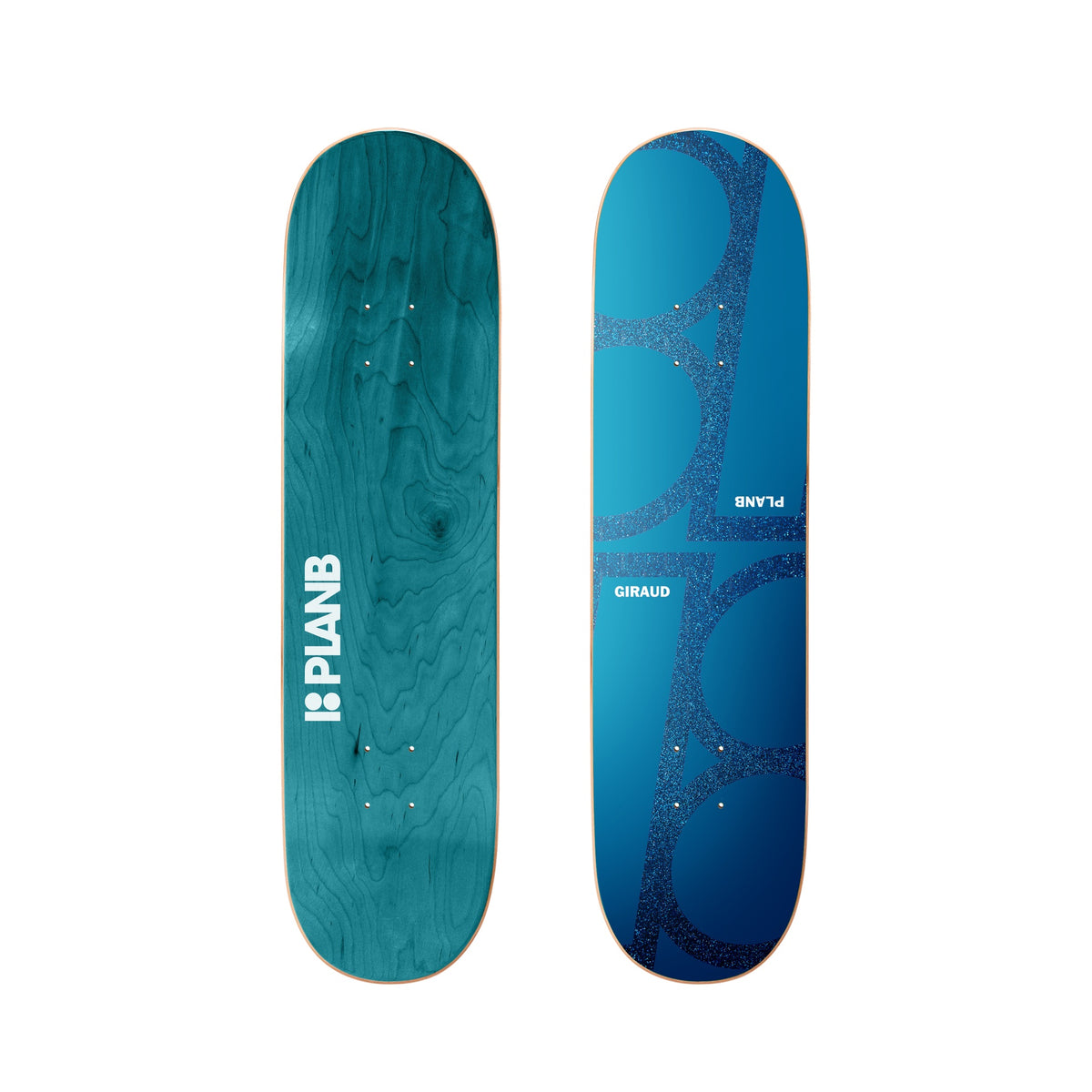 Plan B Giraud Monochrome Twin Tail Deck 8.125